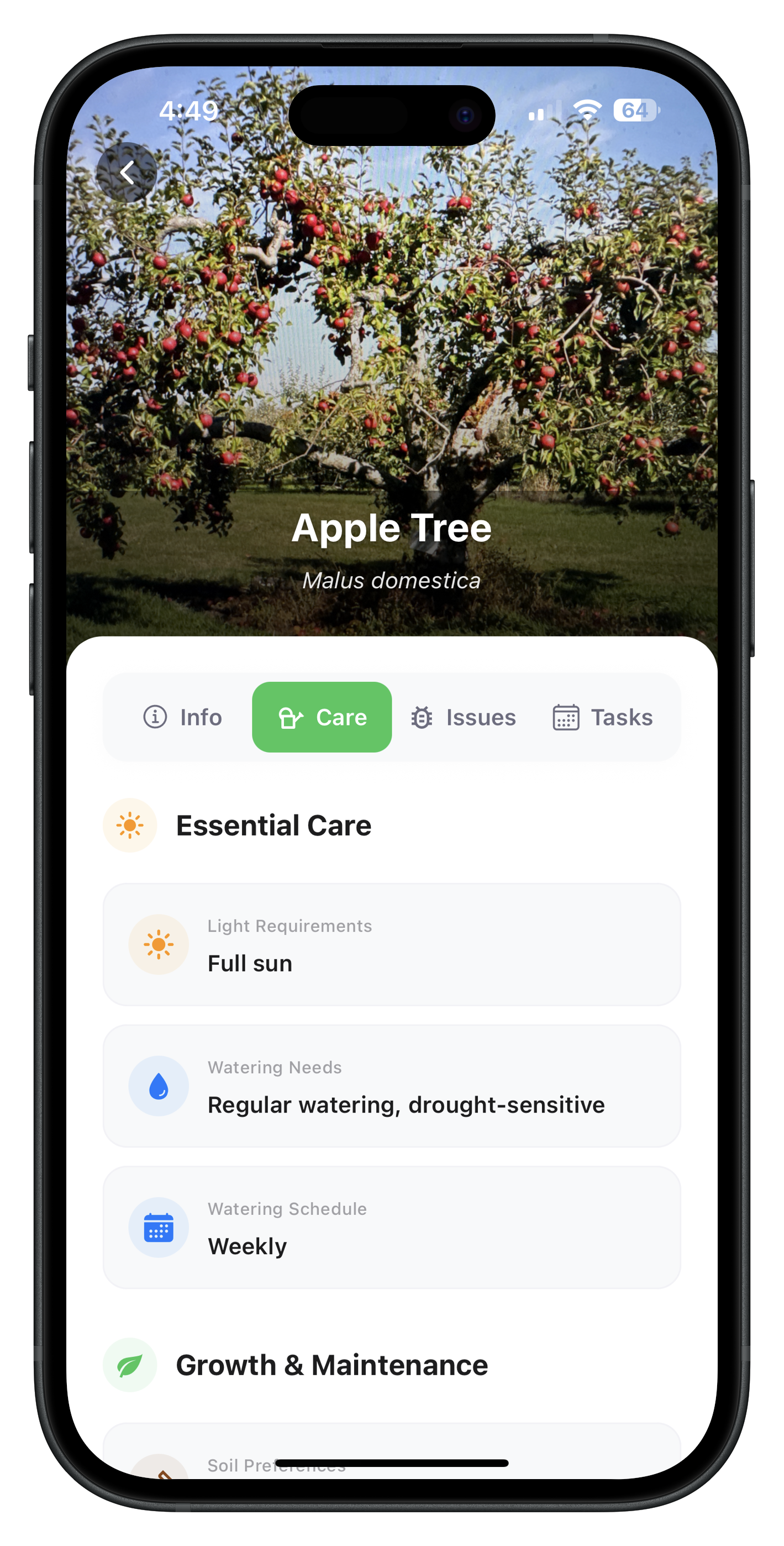 Plant Identification Feature